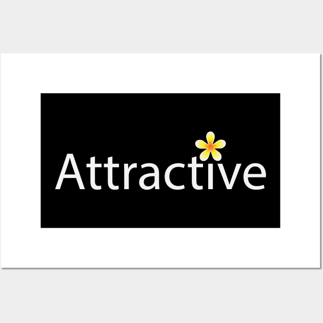 Attractive being attractive artwork Wall Art by D1FF3R3NT